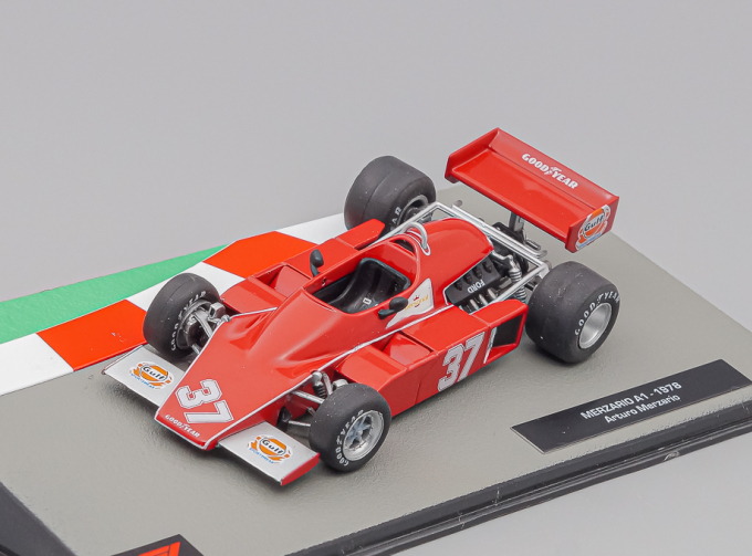 MERZARIO F1 A1 Ford N37 Season (1978) Arturo Merzario, red