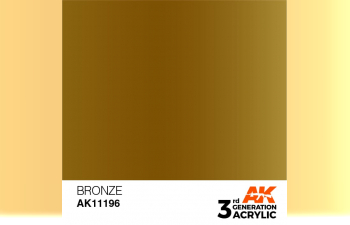 Краска акриловая 3rd Generation Bronze 17ml