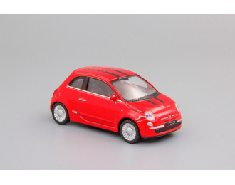 FIAT 500, red