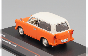 TRABANT P50 Kombi, orange and beige