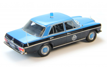 MERCEDES-BENZ W114 Полиция Катара, Полицейские Машины Мира 70, черный / синий