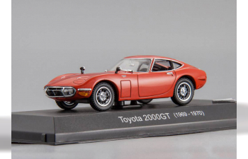 TOYOTA 2000 GT (1969-1970), red