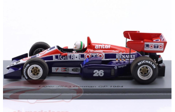 Ligier JS23 №26 7th Germany GP Formula 1 Andrea de Cesaris (1984)
