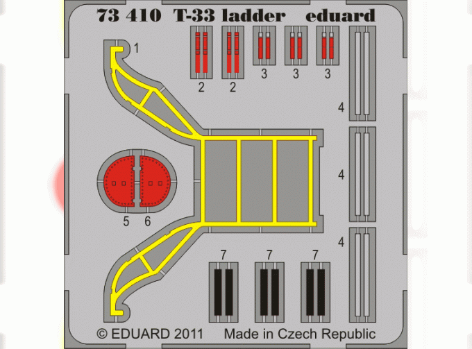 Фототравление для T-33 ladder