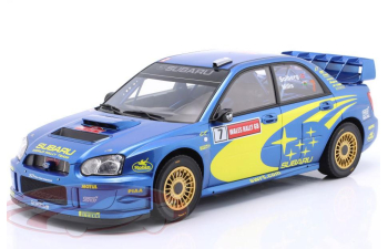 SUBARU Impreza S9 №7 Winner Rallye Wales GB Petter Solberg, Phil Mills (2003)