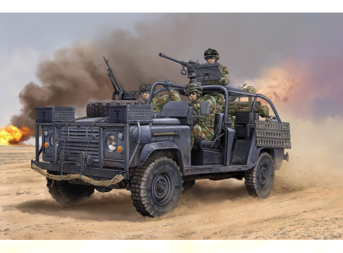 Сборная модель (Ranger Special Operations Vehicle) RSOV w/MG