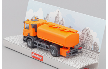 SCANIA P 4х2 универсальная цистерна, оранжевый