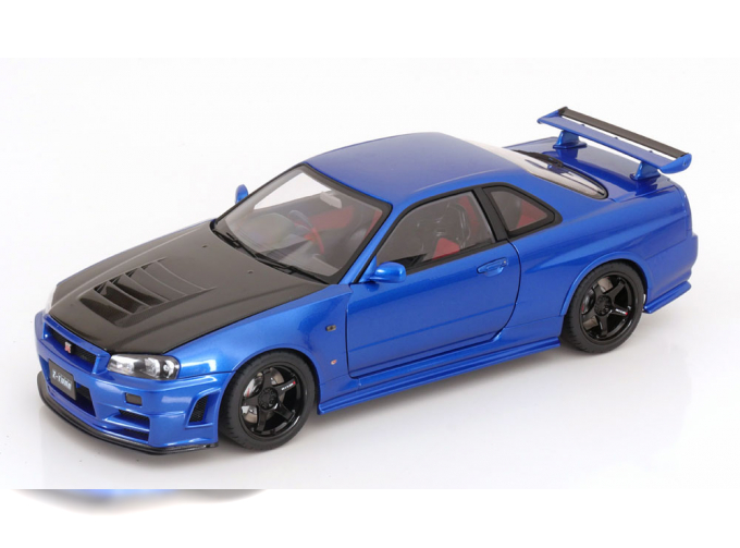 NISSAN Skyline GT-R (R34) Z-Tune, bluemetallic carbon