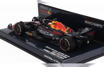 RED BULL F1 Rb19 Team Oracle Red Bull Racing №1 World Champion Winner Spain Gp (2023) Max Verstappen, Matt Blue