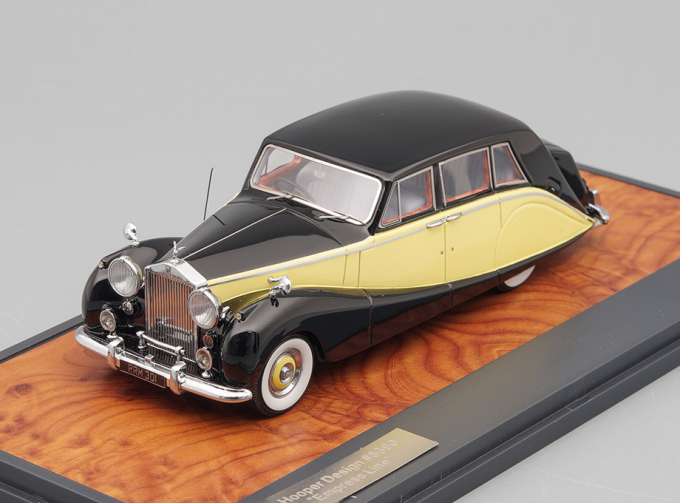 ROLLS-ROYCE Silver Wraith Hooper Empress Line 1956, Yellow/Black