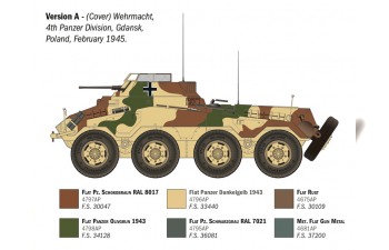 Сборная модель бронеавтомобиль Sd.Kfz. 234/1