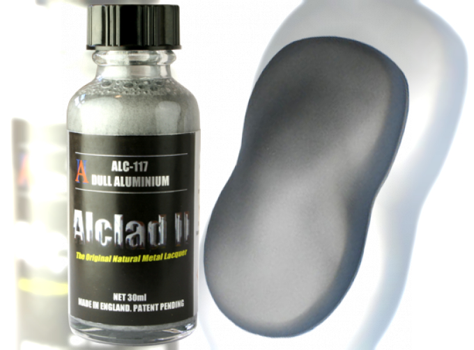 Краска Матовый алюминий (Dull Aluminium), 30ml