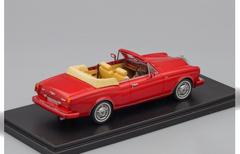 BENTLEY Continental Convertible 1985 Red