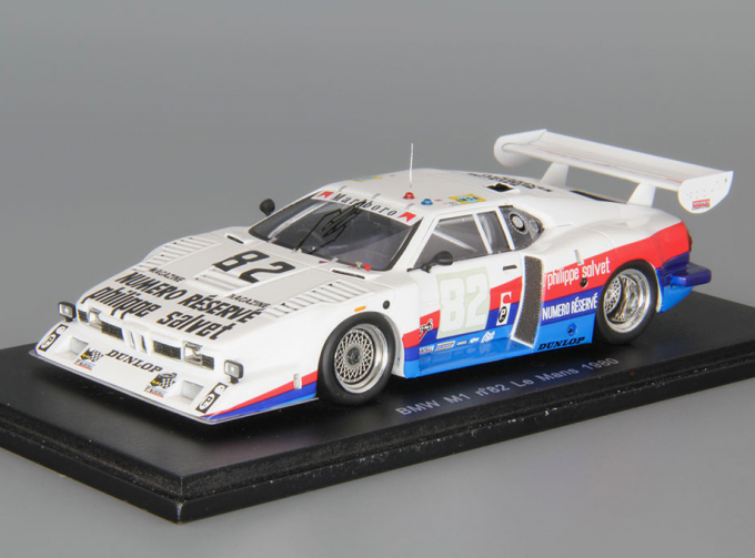 BMW M1 #82 Le Mans (1980), white