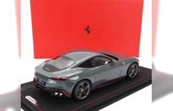 FERRARI Roma (2019) - Con Vetrina - With Showcase, Grigio Medio - Grey