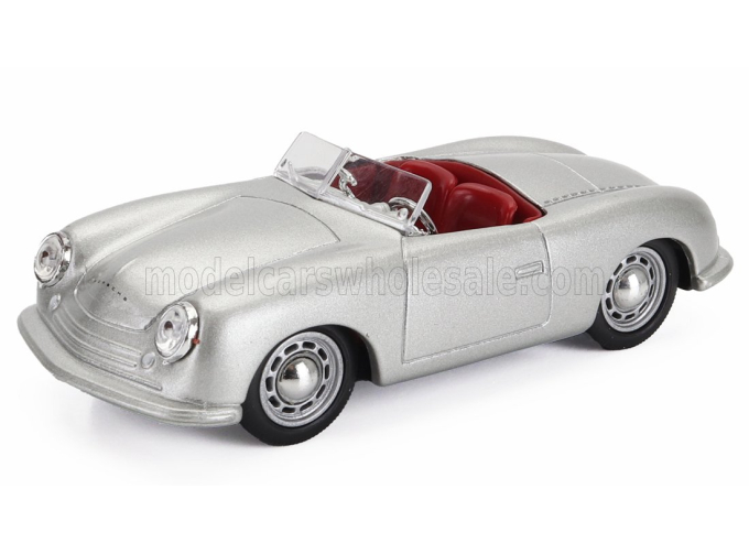PORSCHE 356 Roadster Spider (1948), Silver