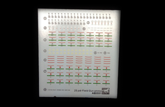 Сборная модель 25pdr Ammo set & No.27 Limber w/ Canvas Cover