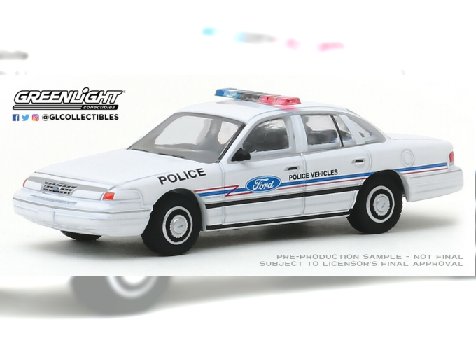 FORD Crown Victoria Police Interceptor "Ford Police Vehicles Show Car" 1993