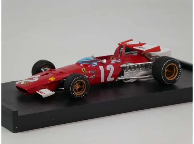 FERRARI F1 312b №12 Winner Gp Austrian (1970) Jacky Ickx, Red White