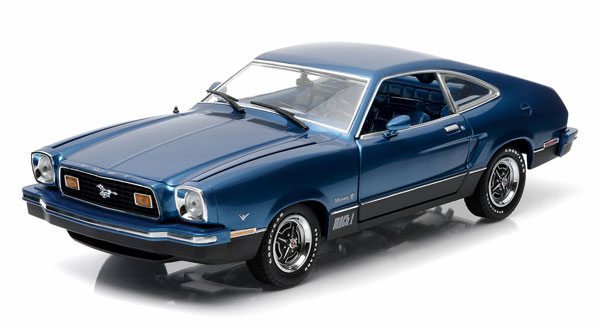 FORD Mustang II Mach 1 1976 Blue/Black