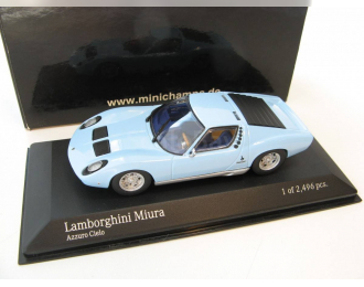 LAMBORGHINI Miura (1966), bright blue