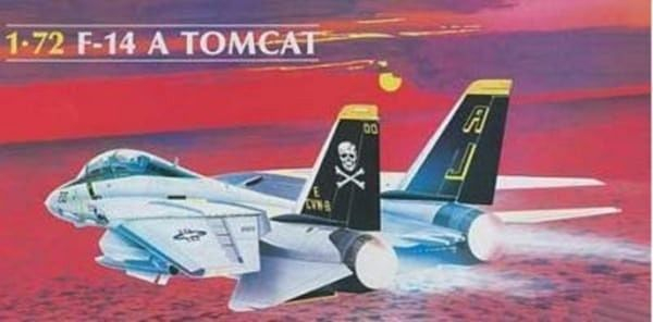 Сборная модель Американский истребитель Grumman F-14A Black Tomcat
