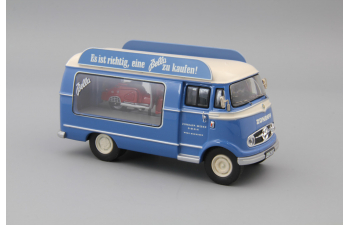 MERCEDES-BENZ L319 Bella, blue / beige