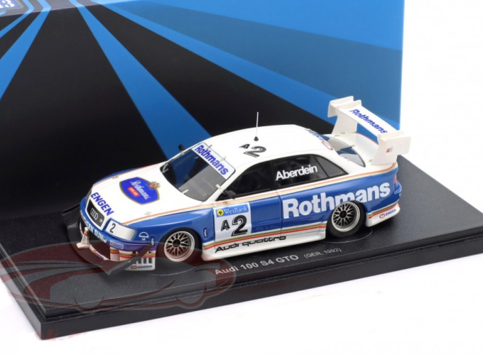 AUDI100 S4 GTO №2 Wesbank Modifieds  Chris Aberdein (1992), white / blue
