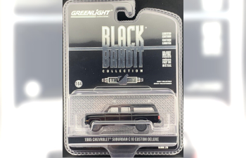 CHEVROLET Suburban C10 Custom Deluxe (1985), Black