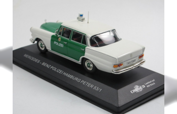 MERCEDES-BENZ 200D Polizei Hamburg Peter, white / green