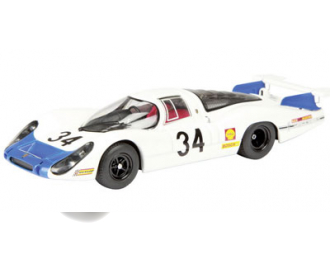 PORSCHE 908 LH #34 Buzetta - Scooter Le Mans (1968), white