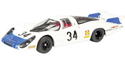 PORSCHE 908 LH #34 Buzetta - Scooter Le Mans (1968), white