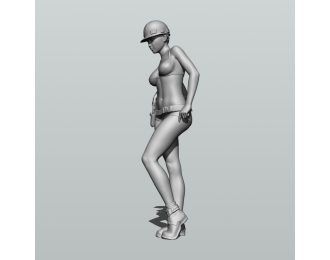 Фигура Сексуальный строитель 4, окрашенная