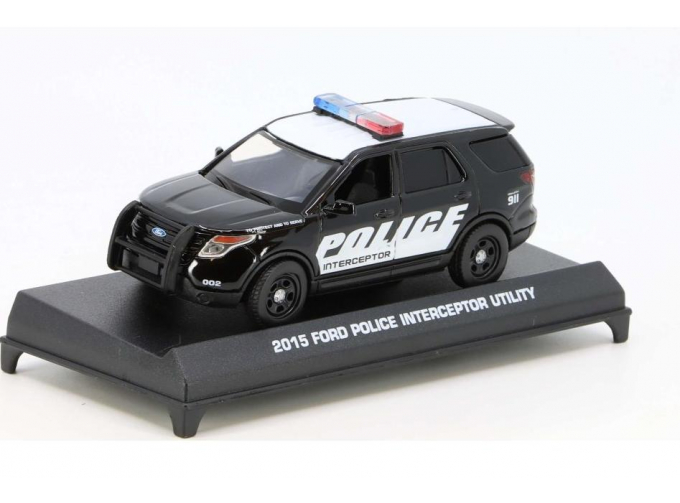 FORD Police Interceptor Utility, black