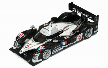 PEUGEOT 908 HDi FAP 9 LMP1 3rd Le Mans (Franck Montagny - C.Klein - R.Zonta) 2008, черный