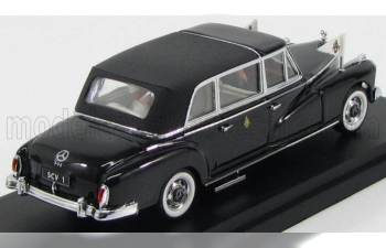 MERCEDES BENZ 300d (1963) Pope - Papa - Giovanni Xxiii - With 2 Figures, Black