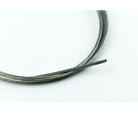 Стальной трос 1,2 мм, длина 50 см (нержавейка) 