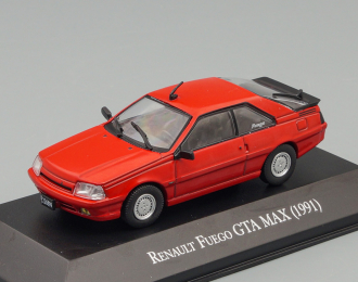 RENAULT Fuego GTA MAX 1991 red