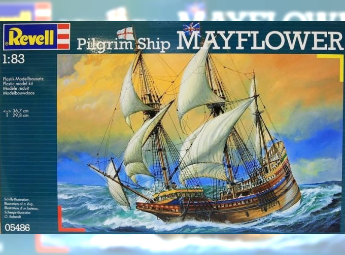 Сборная модель Корабль переселенцев MAYFLOWER