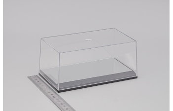 Бокс черный подиум зеркальное покрытие (155 х 90 х 70 мм)