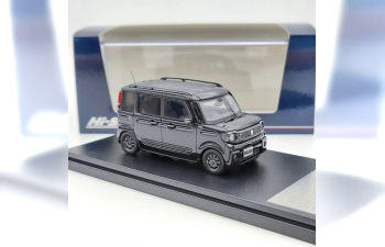 SUZUKI Spacia Gear Hybrid XZ Turbo (2019), Bluish Black Pearl 3