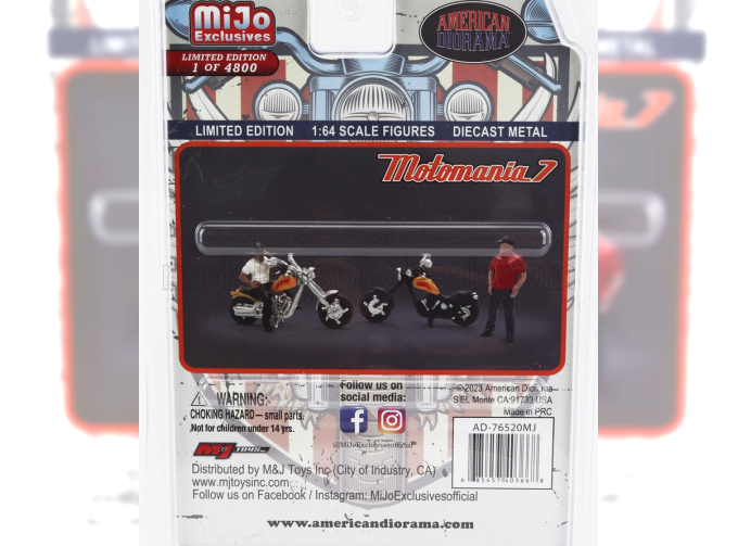 FIGURES Set 2x Figure With 2x Motorcycle, Various