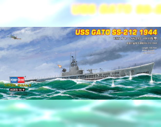 Сборная модель Подводная лодка: USS Gato SS-212 1941