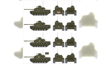 Сборная модель Танк M48A3 Mod.B