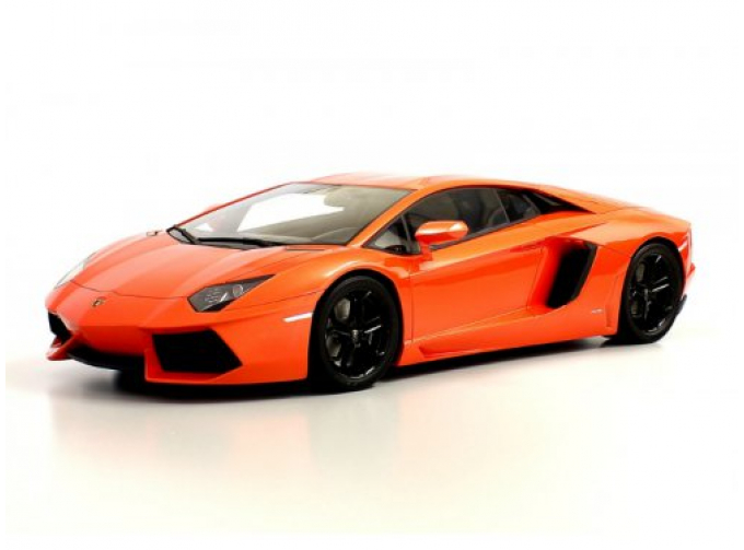 Lamborghini Aventador, KYOSHO original resin collection, orange