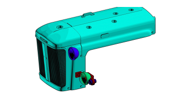 Сборная модель Трактор ЮМЗ-6Л фото версия с задней стенкой для экскаватора