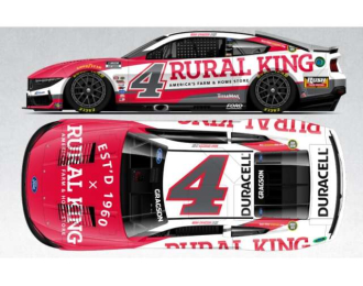Ford Mustang #4 Noah Gragson *Rural King* red/white 2025