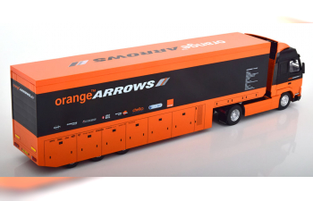 VOLVO FH12 Arrows F1 Team Truck, orange black