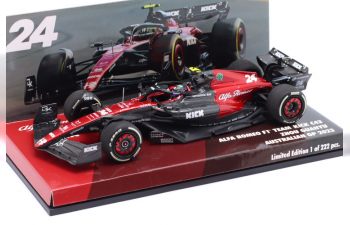 ALFA ROMEO F1 C43 Team Stake N24 Australian Gp (2023) Zhou Guanyu, Black Red