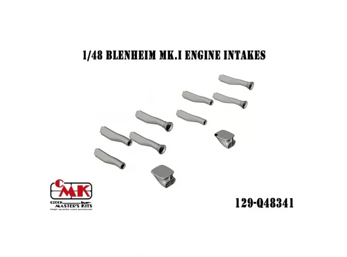Воздухозаборники двигателя Blenheim Mk.I Engine Intakes (Airfix)